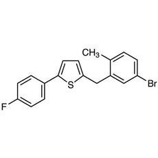 2-(5-Bromo-2-methylbenzyl)-5-(4-fluorophenyl)thiophene, 200MG - B5335-200MG