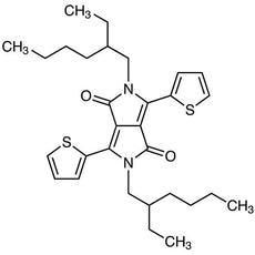 2,5-Bis(2-ethylhexyl)-3,6-di(2-thienyl)-2,5-dihydropyrrolo[3,4-c]pyrrole-1,4-dione, 200MG - B5432-200MG