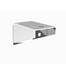 Metro BES Super Erecta Wall Mount End Post Bracket, Chrome