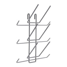 Metro BH6K4 SmartWall 6-Prong Bottle Holder, Metroseal Gray Epoxy