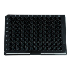 Brandtech BrandPlates 96 Well Plate, Black, PureGrade, F-Bottom, Pack Of 100 - 781608