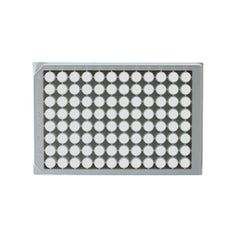 Brandtech BrandPlates 96 Well Plate, White, PureGrade, Trans F-Btm, Pack Of 100 - 781610