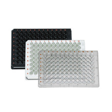 Brandtech BrandPlates 96 Well Plate, White, cellGrade premium, Trans F-Btm, Pack 50 - 782090