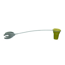 Brandtech Bottle Top Dispenser Disch. tube screw cap & fastener, Disp. S Org, 5 & 10mL - 706025