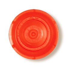 Brandtech Cuvette caps, Orange, Round, pk of 100 for Ultra-micro cuvette - 759243