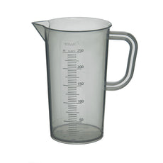 Brandtech Graduated Pitcher, PP, Molded graduations, 250mL, pack of 12 - V440941