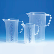 Brandtech Graduated Pitcher, PP, molded/printed, 50mL, pack of 24 - V446081