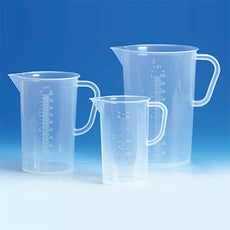 Brandtech Graduated Pitcher, PP, molded graduations, 50mL, pack of 24 - V446941