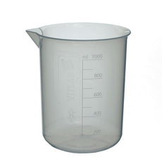 Brandtech Griffin Beaker, PP, Molded graduations, 1000mL, pack of 6 - V614941