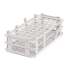 Brandtech Test Tube Rack, blue, 40 tubes to dia.20mm, 4x10, pack of 5 - 4340021