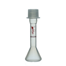 Brandtech Volumetric Flask, PMP, with Screw cap, Class B, 10mL, pk 2 - V677895