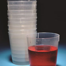 Stackable Beakers, Pp, 500ml, Pack Of 25 - BST500-PK/25