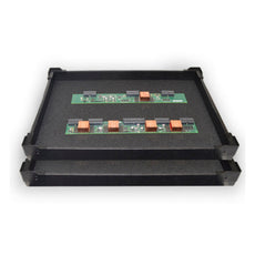 Conductive Containers Corstacker Handling Trays 6201w/.125 LD30&CorstatPad, 5/Case - 6201A