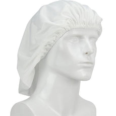 Tricot 21" Bouffant Cap, White - CHB-75WH-20PK-O/S