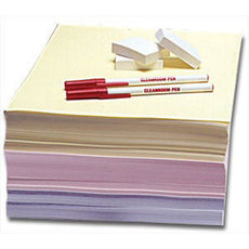 Clean Room Paper, Blue/Green/Pink/White/Yellow, 11" x 17" - CRP0760-