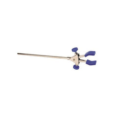 2-Prng Burette Clp W/ Ext Rod, Sil Grips - CLSIL1