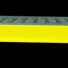 Metro CSM6-YQ Color Shelf Marker for Super Erecta Pro and MetroMax Q Industrial Plastic Shelving, Yellow, 6" L x 1.5" H