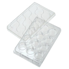  Celltreat 12 Well Non-treated Plate with Lid, Individual, Sterile, 100/Cs - 229512