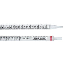 Celltreat 25mL Pipet, Individually Wrapped, Paper/Plastic, Bag, Sterile, 200/Cs - 229025B