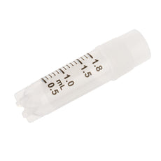  Celltreat 1.8mL CF Cryogenic Vial, External Thread, Self-Standing, Sterile, 500/Cs - 229925B