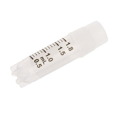  Celltreat 1.8mL CF Cryogenic Vial, External Thread, Self-Standing, Sterile, 100/Cs - 229925