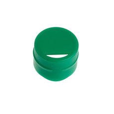  Celltreat Cap Insert for CF Cryogenic Vials, Green, Non-sterile, 500/Cs - 229933