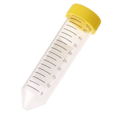  Celltreat 50mL Centrifuge Tube, Yellow Cap - Bag, Sterile, 500/Cs - 230421Y