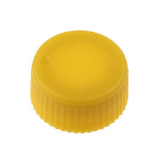  Celltreat CAP ONLY, Screw Top Micro Tube Cap, O-Ring, Opaque, Yellow, Non-sterile, 1000/Cs - 230841Y