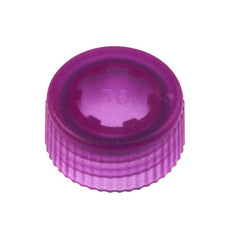  Celltreat CAP ONLY, Screw Top Micro Tube Cap, O-Ring, Translucent, Purple, Non-sterile, 1000/Cs - 230842P
