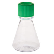  Celltreat 125mL Erlenmeyer Flask, Vent Cap, Plain Bottom, PC, Sterile, 12/Cs - 229821