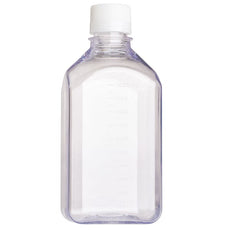  Celltreat 1000mL Media Bottle, Square, PETG, Bulk, Sterile, 24/Cs - 230765