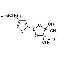 4-Dodecyl-2-(4,4,5,5-tetramethyl-1,3,2-dioxaborolan-2-yl)thiophene, 1G - D4291-1G