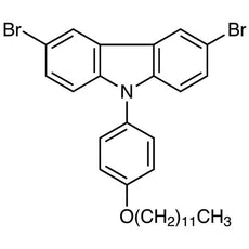 3,6-Dibromo-9-(4-dodecyloxyphenyl)-9H-carbazole, 200MG - D5343-200MG
