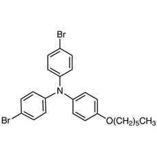 4,4'-Dibromo-4''-(hexyloxy)triphenylamine, 200MG - D5378-200MG