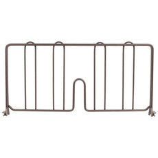 Metro DD14-DCH Super Erecta 8" High Shelf Divider for Wire Shelves, Copper Hammertone, 14"