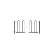 Metro DD18-DSG Super Erecta 8" High Shelf Divider for Wire Shelves, Smoked Glass, 18"
