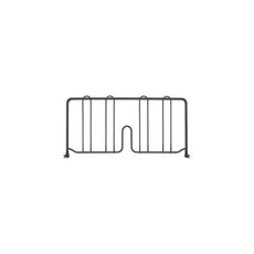 Metro DD18BL Super Erecta 8" High Shelf Divider for Wire Shelves, Black, 18"
