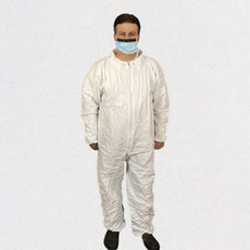 Advantage MPC Disposable Coveralls, White, Elastic, 2X-Large - APP0180-2X-W-MPC