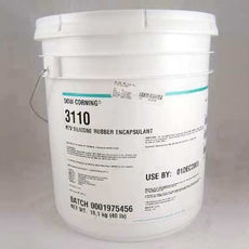 Dow SILASTIC RTV-3110 Silicone Rubber Base White 18.1 kg Pail - RTV-3110 BASE 18.1KG PL