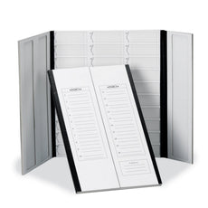 Heathrow Scientific Cardboard Slide Tray, 30-Place, Black Trim - HS9930