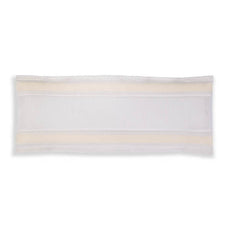 Foamtec Sahara+ PharmaMOP® GO Sterile Cleanroom Ribbed Microfiber/Polyester Mop Head with Sahara Foam Scrubbing Strips - 200 Mop Heads/Case - FS879SHST