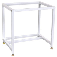 Mystaire Isola 48" Powder Coated Stand, 34" high frame with adjustable leveling feet (Color: White) - MY-STD48