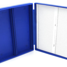 Heathrow Scientific Standard Microscope Slide Box, 100-Place