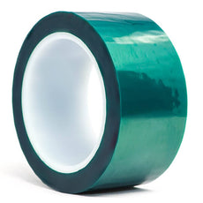 UltraTape-0573 / 6573 - Green High Temp Polyester Cleanroom Tape - 1.9 mil-6573GR075-P7D