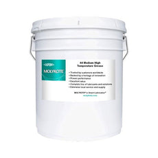 DuPont MOLYKOTE 44 High Temperature Bearing Grease, Medium, Off-White 18 kg Pail - 44 MED GRSE 18KG PAIL