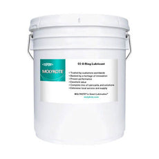 DuPont MOLYKOTE 55 O-Ring Bearing Grease Off-White 18 kg Pail - 55 GRSE 18KG PAIL