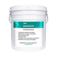 DuPont MOLYKOTE 55 O-Ring Bearing Grease Off-White 3.6 kg Pail - 55 GRSE 3.6KG PAIL