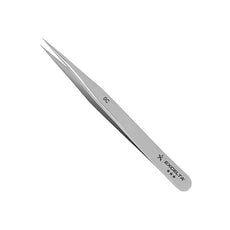 Excelta Tweezers - Straight Fine Point - Miniature - Carbon Steel  - 0C