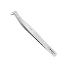Excelta Tweezers - Cutting - Angulated - Carbon Steel  - 14A-N