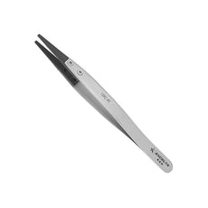 Excelta Tweezers - Replaceable Tip - Straight - Carbon Fiber Tips - 159C-RT